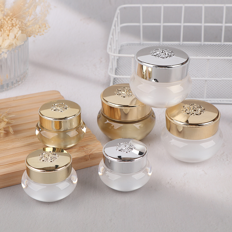 Luxury Skincare Tools - Acrylic Empty Travel Cream Jars 5/10/20g
