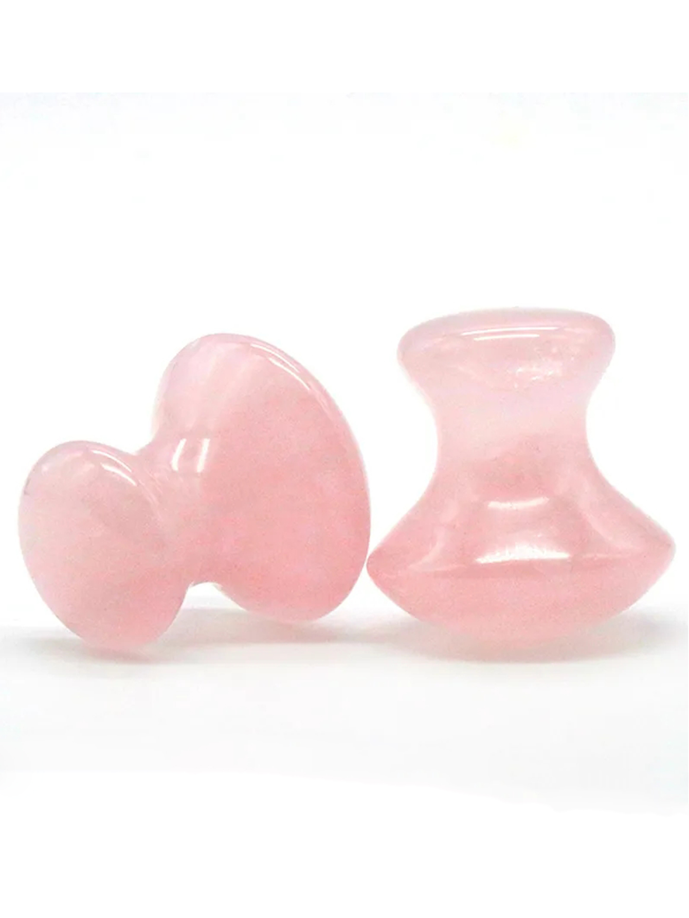 Luxury Skincare Tools - 1 Pcs Natural pink crystal jade