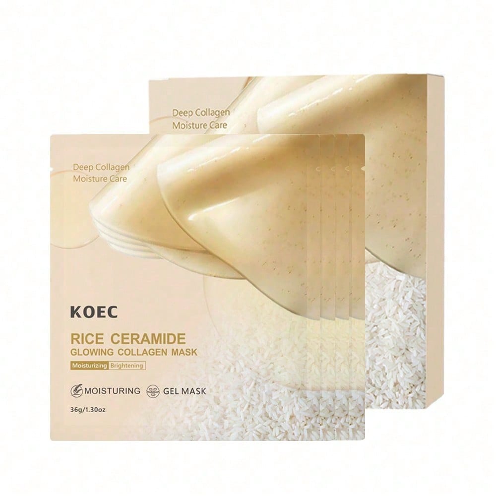 Rice 70 Glow Collagen Mask Ove - Luxury Skincare Anti Aging ulasan dan harga