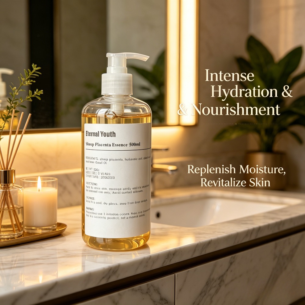 500ml Sheep Placenta Essence L - Placenta Extract Serum ulasan dan harga