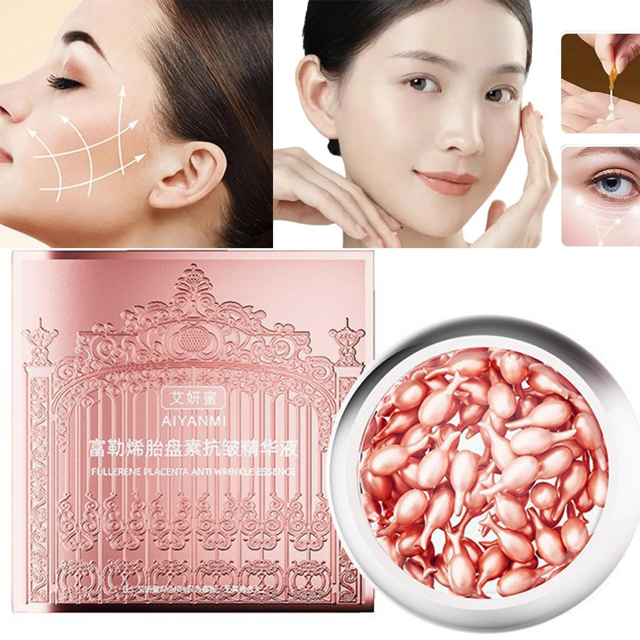 30 Capsules Fullerene Placenta - Placenta Extract Serum ulasan dan harga