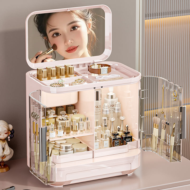 Cosmetics Storage Box with Mir - Luxury Skincare Tools ulasan dan harga