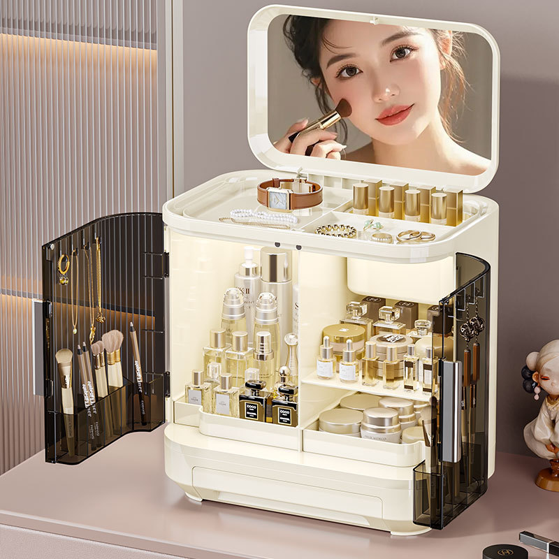 Cosmetics Storage Box with Mir - Luxury Skincare Tools ulasan dan harga