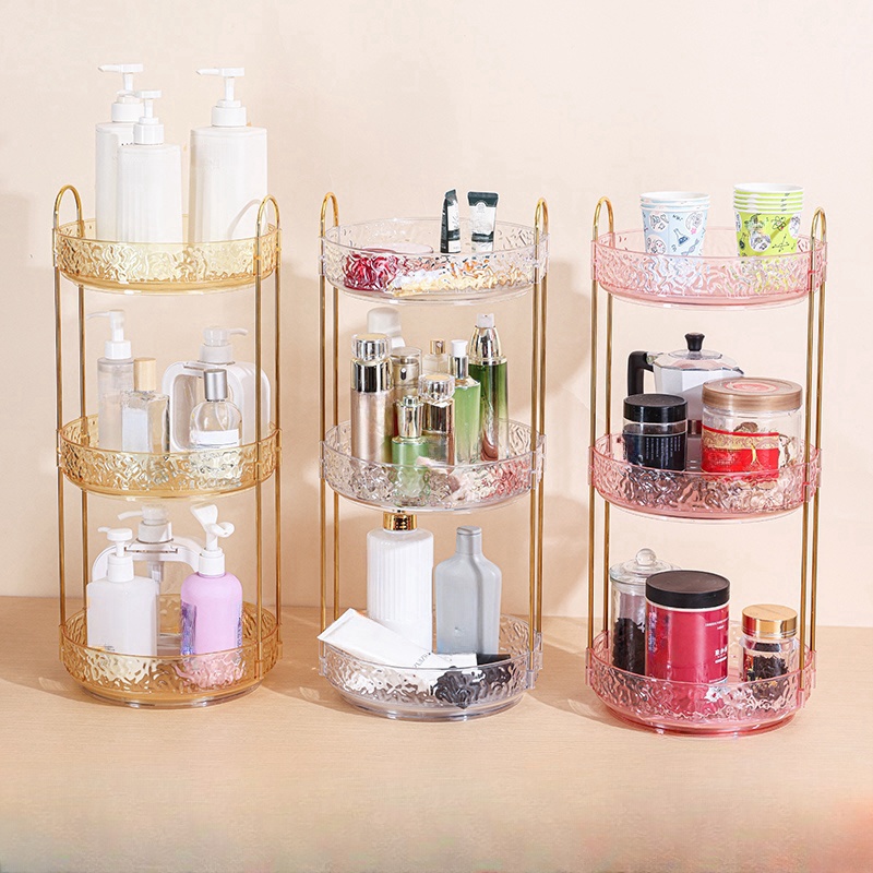 Light Luxury Cosmetics Storage - Luxury Skincare Aesthetic ulasan dan harga