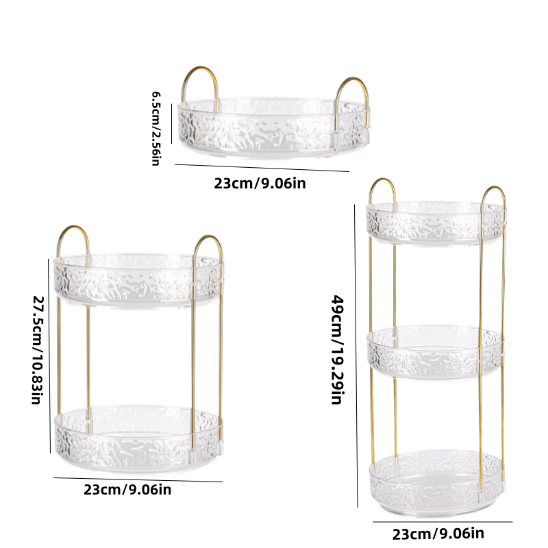 Light Luxury Cosmetics Storage - Luxury Skincare Aesthetic ulasan dan harga