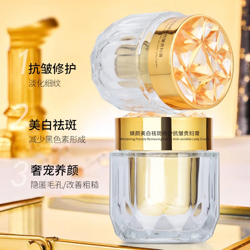 Luxury Pearl Cream Moisturizin - Luxury Skincare Daily ulasan dan harga