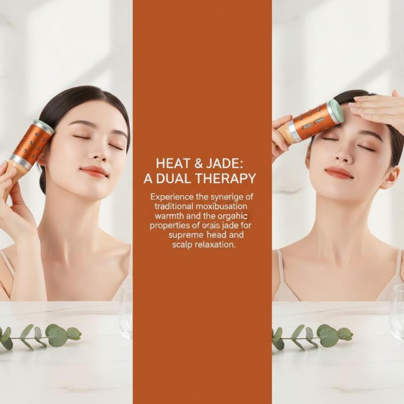 360° Rotation Jade Moxibustion - Luxury Skincare Tools ulasan dan harga