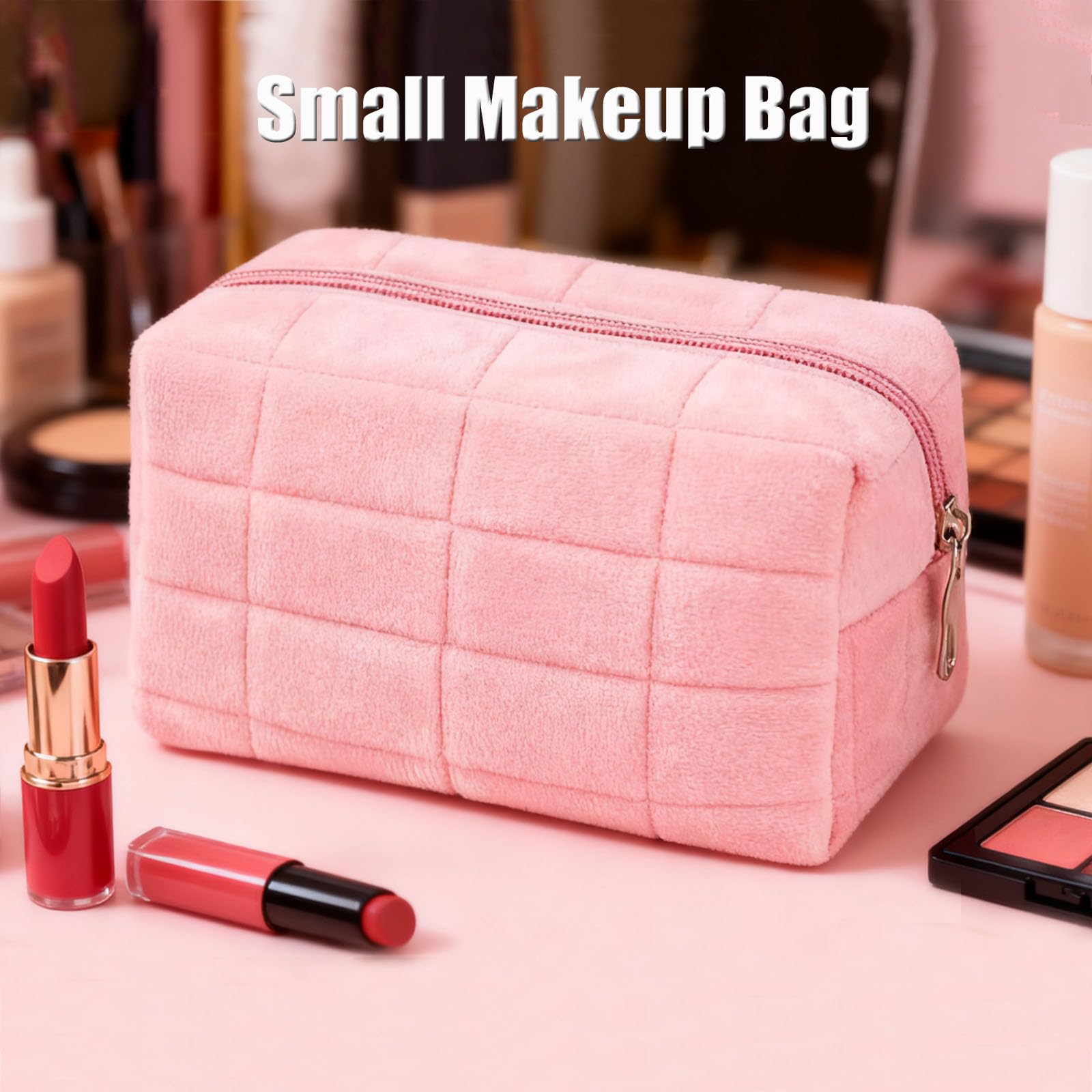 Luxury Fluffy Plush Travel Mak - Luxury Skincare Daily ulasan dan harga