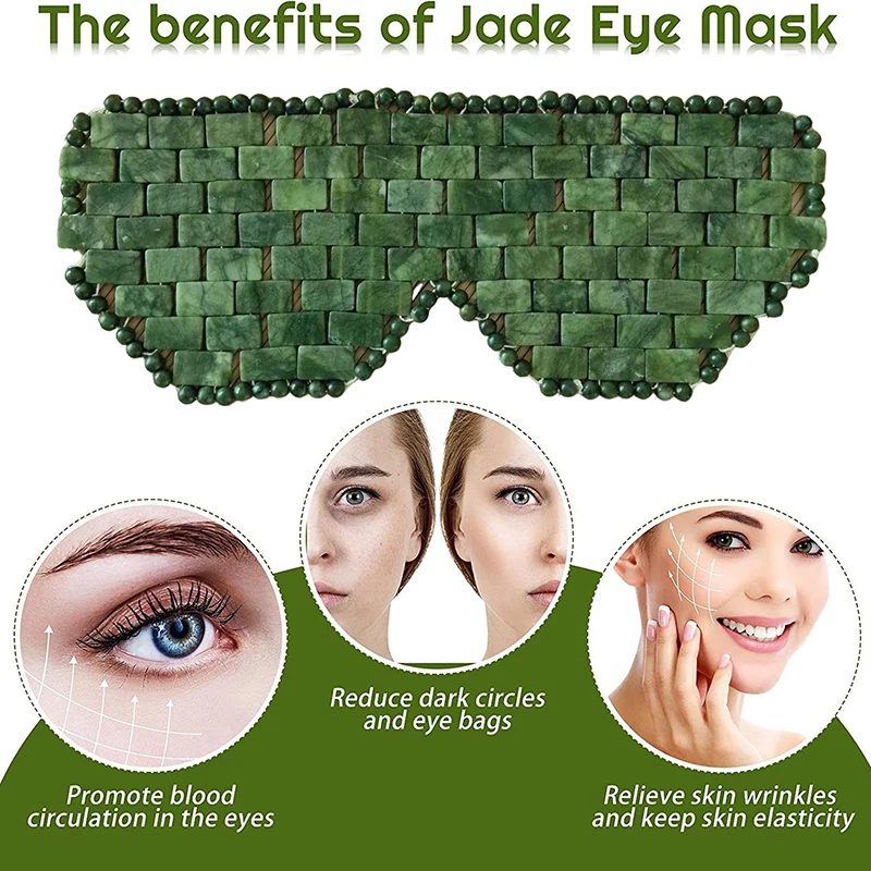 Facial Cooling Mask Jade Eye M - Luxury Skincare Tools ulasan dan harga
