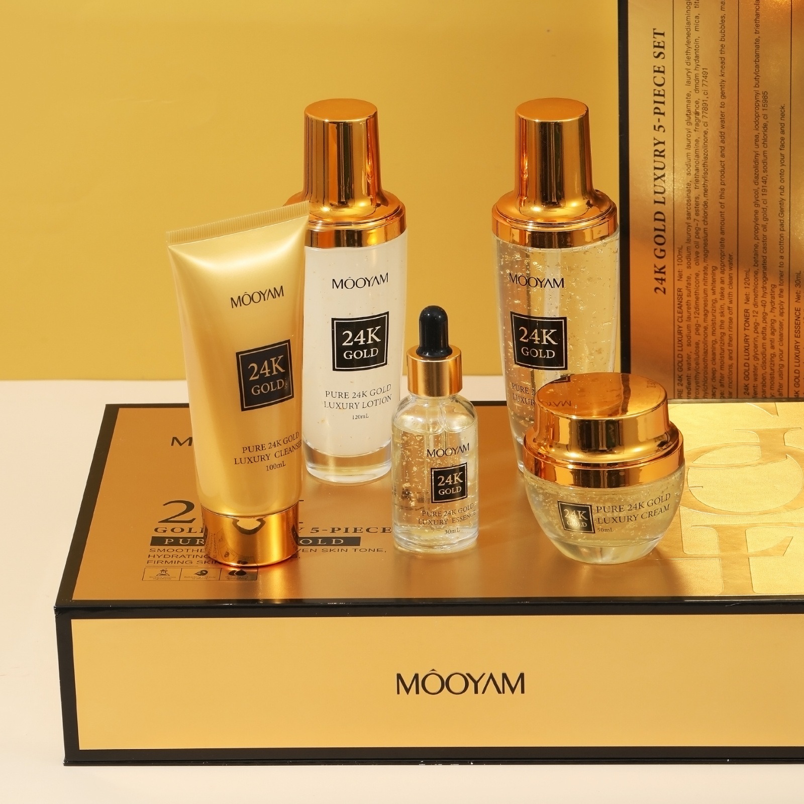24K Gold LUXURY Moisturizin An - Luxury Skincare Anti Aging ulasan dan harga